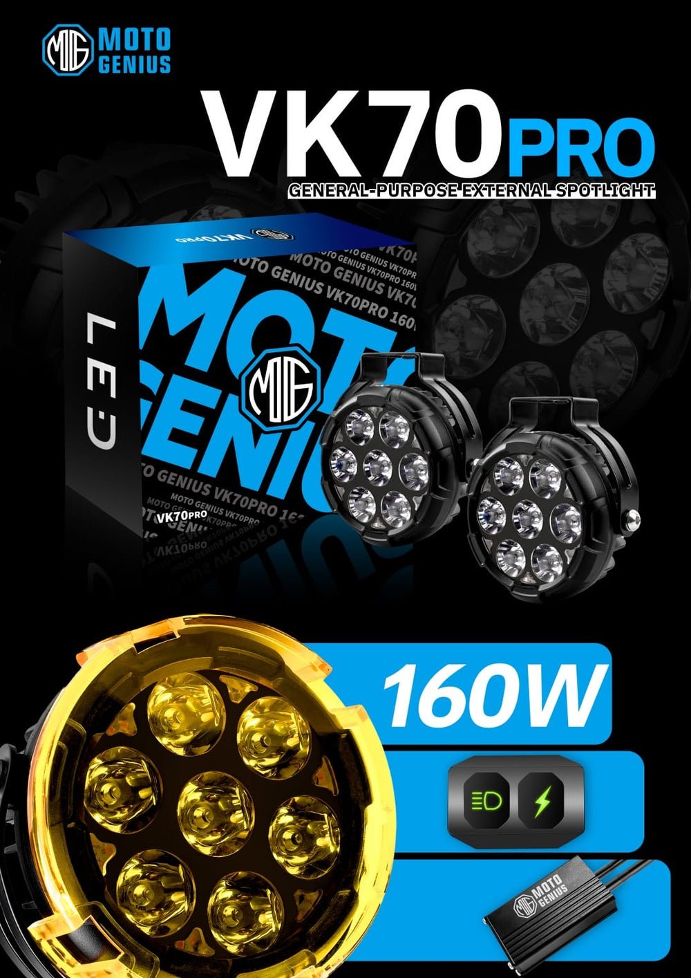 Moto genius VK 70pro