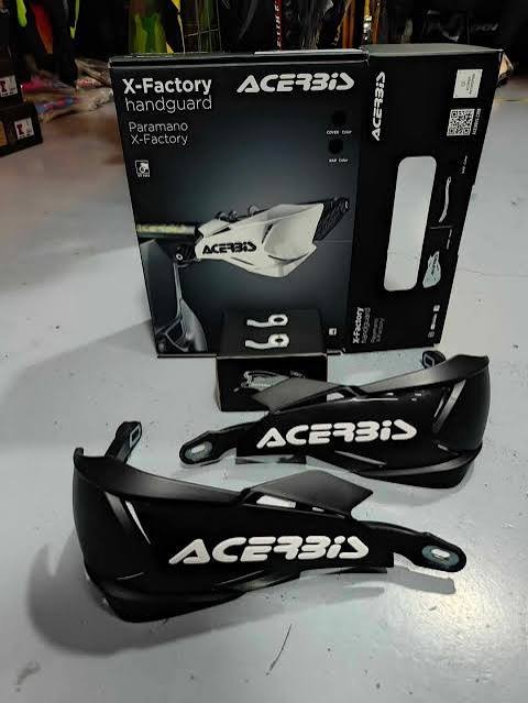 Acerbis X-Factory Handguards (White/Black)